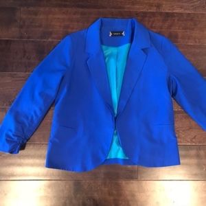 Bright Blue Blazer